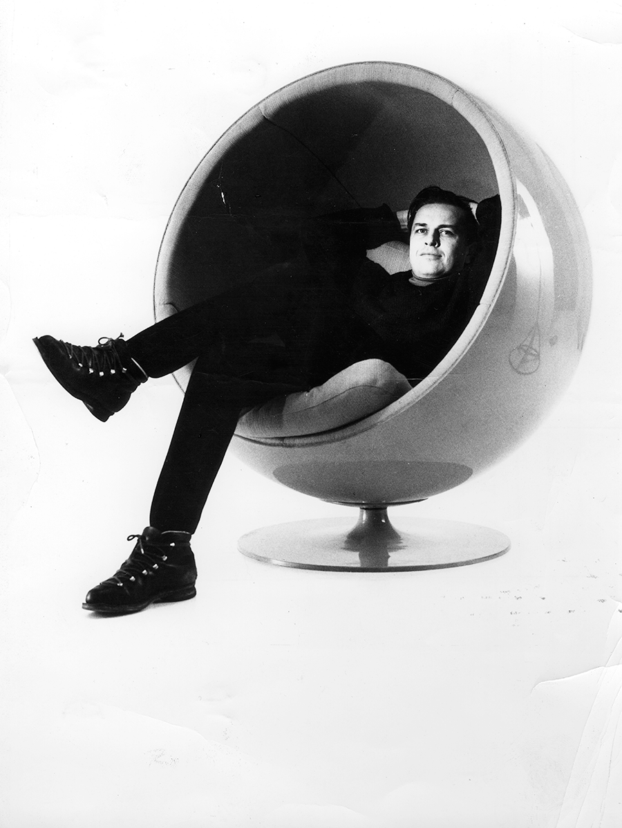 Ball best sale chair designer